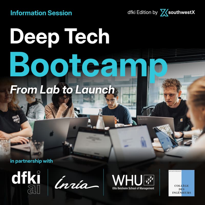 Cover Image for Deep Tech Bootcamp - DFKI Edition - Information Session