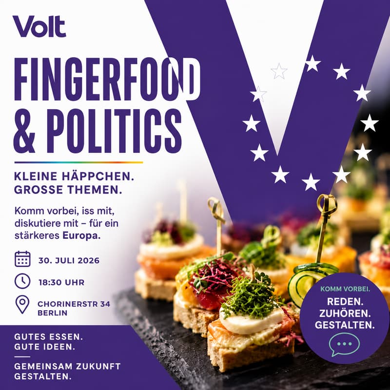 Cover Image for Fingerfood & Politics