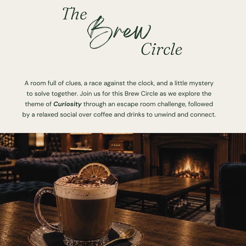 Cover Image for Brew Circle: Mystery Night & Drinks Social