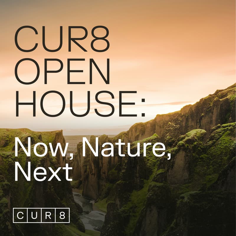 Cover Image for CUR8 Open House: Now, Nature, Next