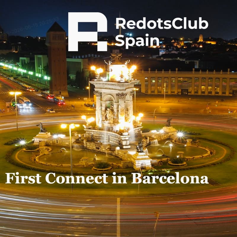 Cover Image for RedotsClub Spain: First Connect in Barcelona