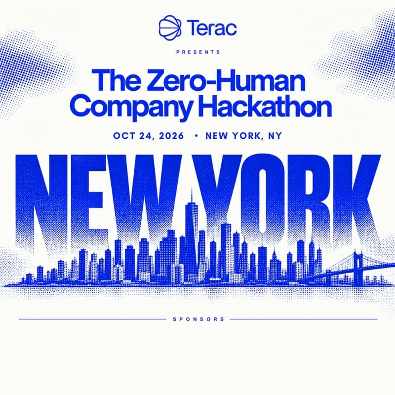 Cover Image for Zero-Human Company Hackathon by Terac