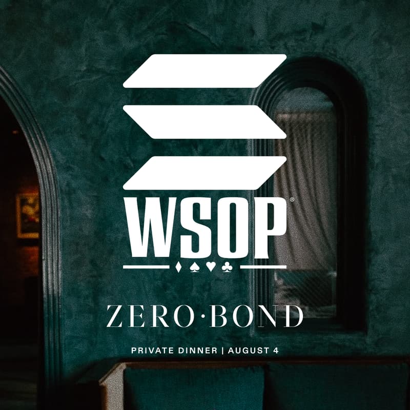 Cover Image for An Evening at Zero Bond: Solana × WSOP