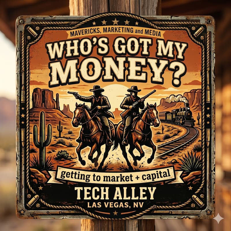 Cover Image for Tech Alley Vegas: Who's Got My Money? Mavericks, Marketing & Media - Sat May 16th, 1030 am pst