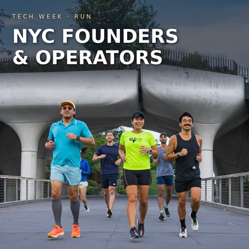 Cover Image for NYC Founders & Operators Tech Week Run Club