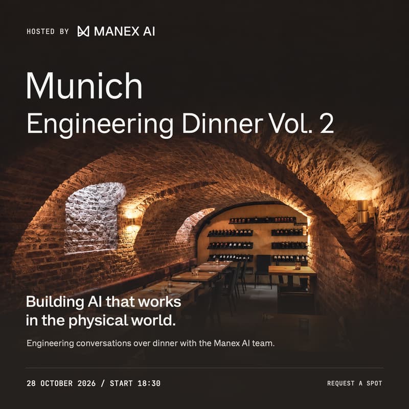 Cover Image for Building AI for the physical world | Munich Engineering Dinner Vol. 2