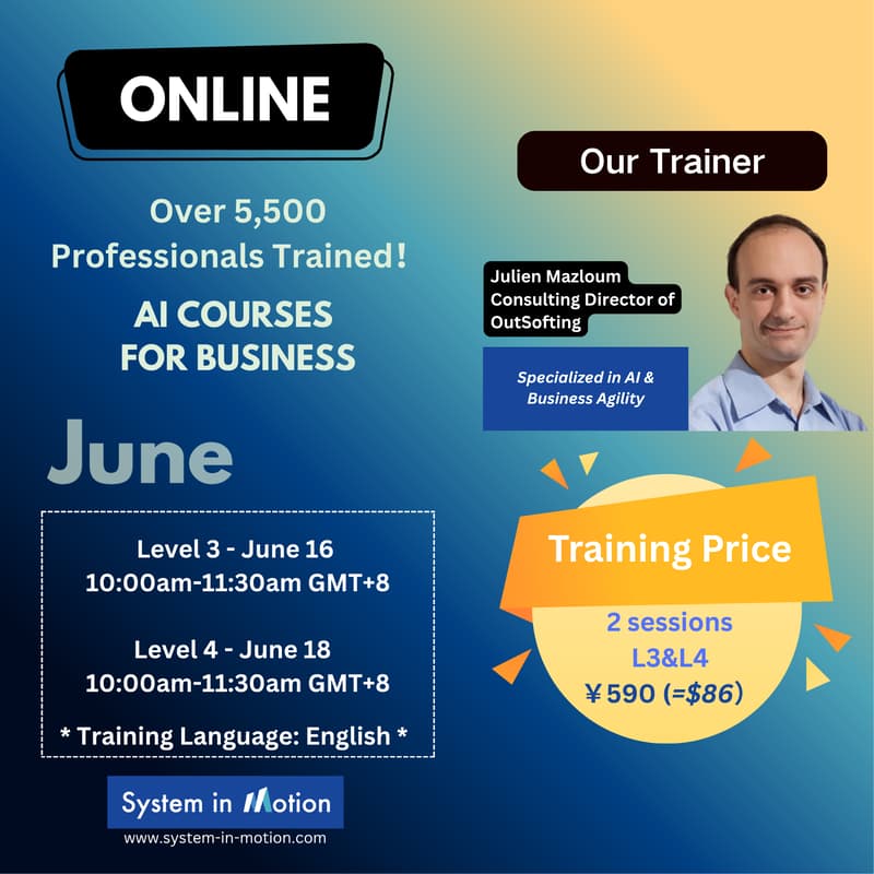 Cover Image for Online Training(EN): AI Mastery(L3&L4) - June 16&18