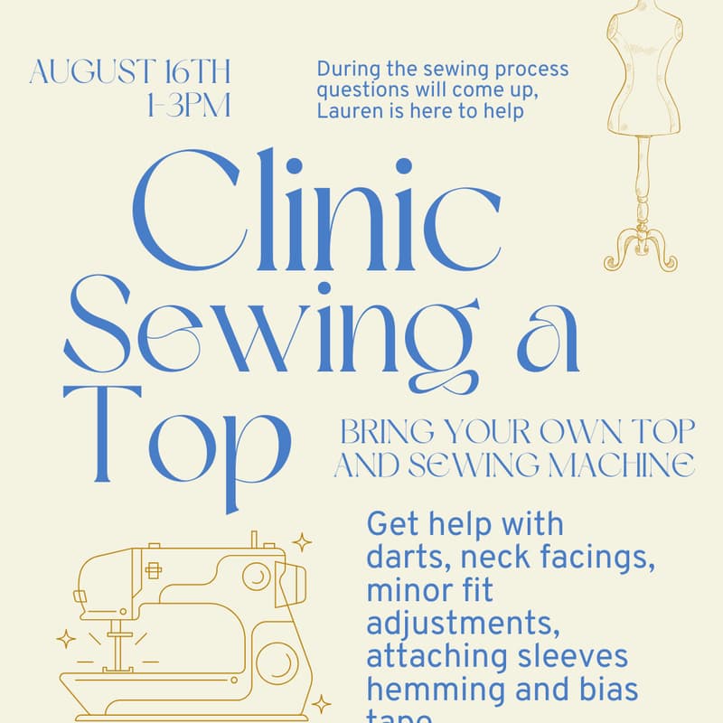 Cover Image for Sewing a Top Clinic