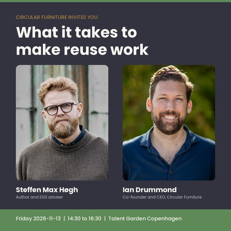 Cover Image for Hvordan får man bæredygtighed og cirkularitet til at betale sig? | How do you make sustainability and circularity pay?