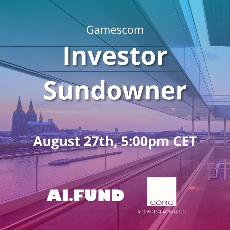 Cover Image for Investor Sundowner at Gamescom