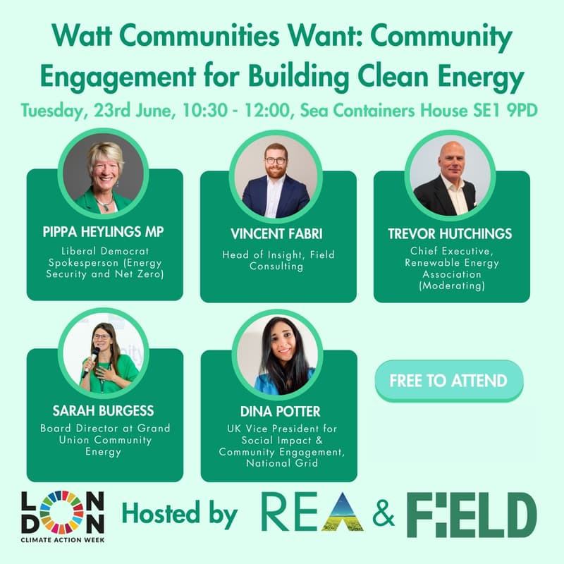 Cover Image for LCAW - Watt Communities Want: Engaging communities to unlock investment in clean energy projects