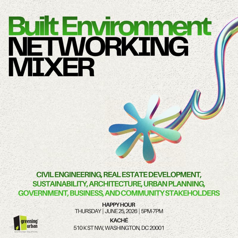 Cover Image for Built Environment Networking Mixer