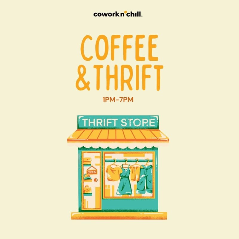 Cover Image for Coffee & Thrift x Spring Cleaning