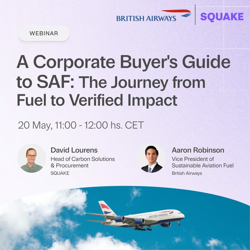 Cover Image for A Corporate Buyer's Guide to SAF: The Journey from Fuel to Verified Impact