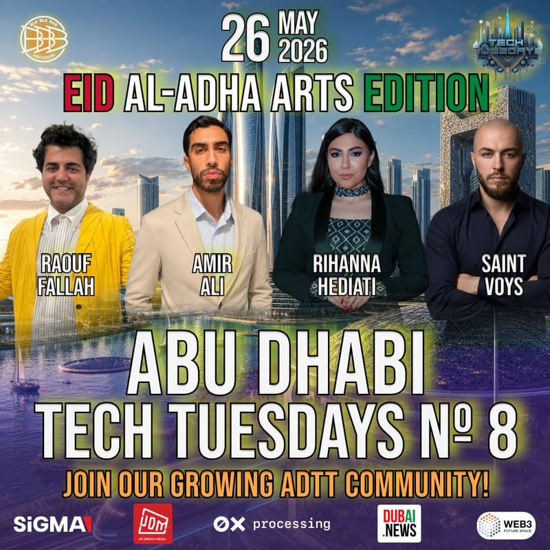 Cover Image for Abu Dhabi Tech Tuesdays No. 8 - Eid Al-Adha Arts Edition