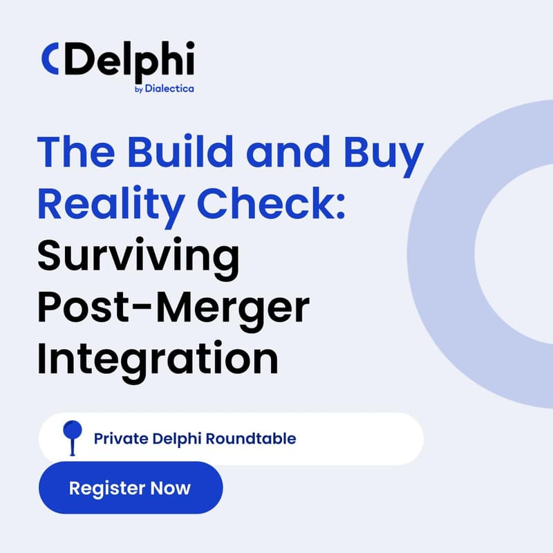 Cover Image for The Build and Buy Reality Check: Surviving Post-Merger Integration