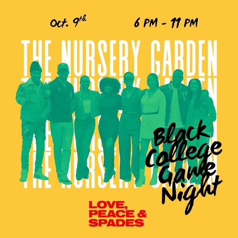Cover Image for Love, Peace & Spades: Black College Game Night