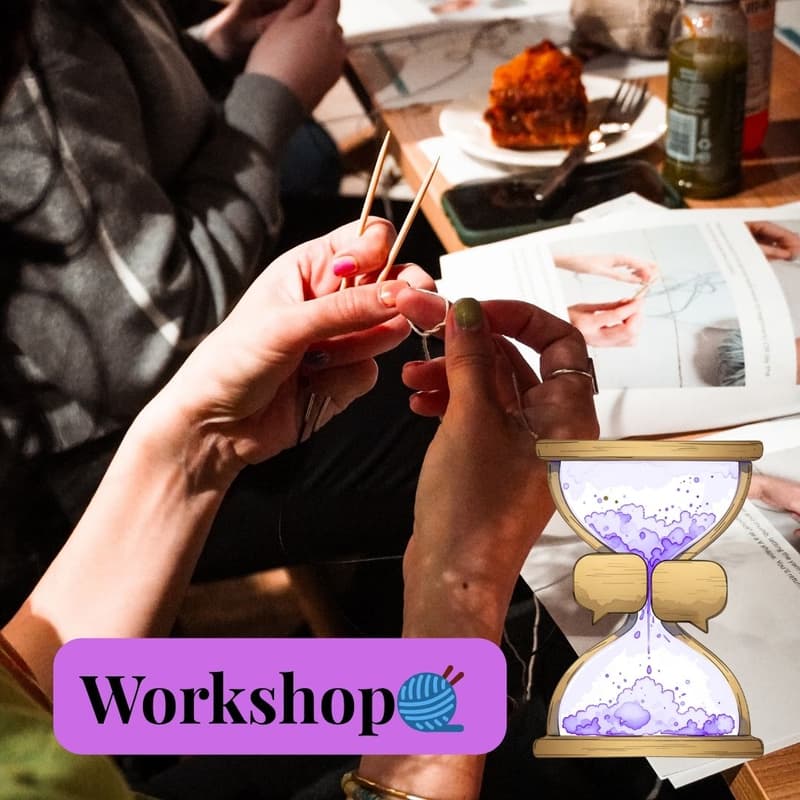 Cover Image for 🧵 Quality Time Workshop: Finger Crochet - make a bag