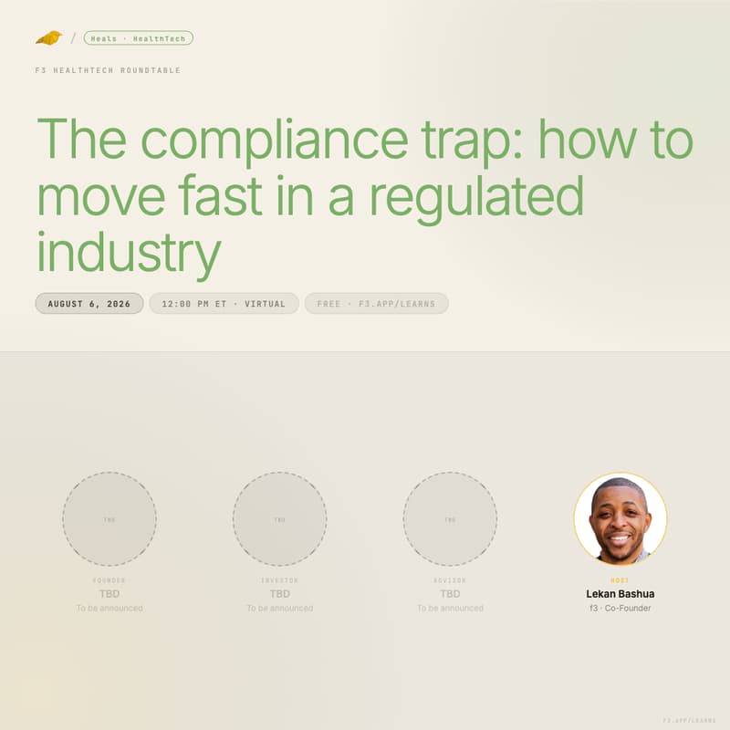Cover Image for The compliance trap: how to move fast in a regulated industry