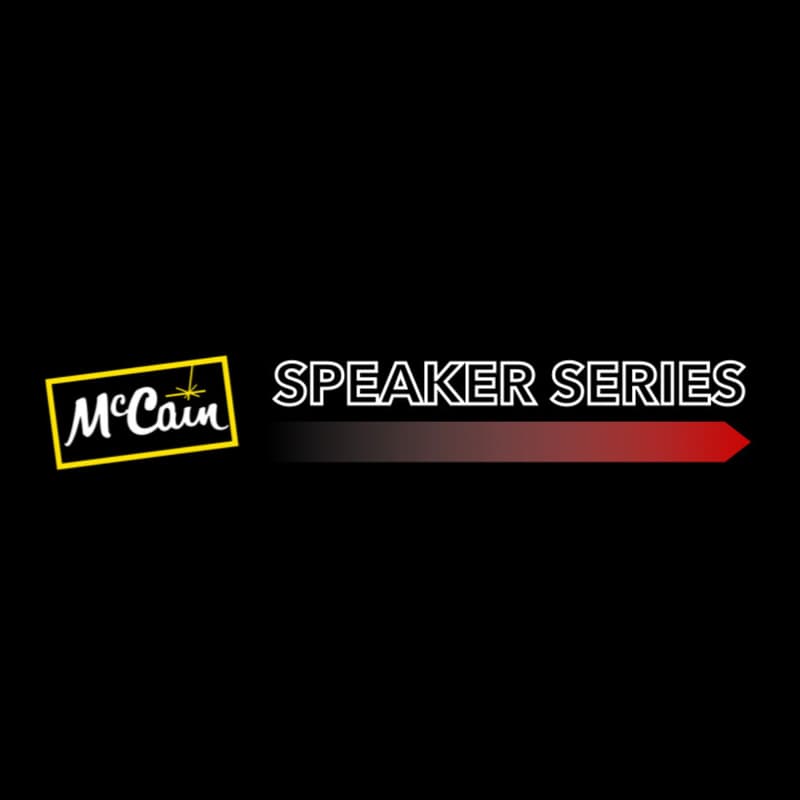 Cover Image for McCain Speaker
