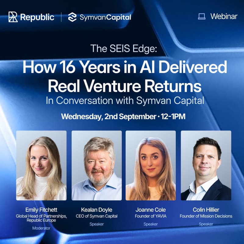 Cover Image for The SEIS Edge: How 16 Years in AI Delivered Real Venture Returns In Conversation with Symvan Capital