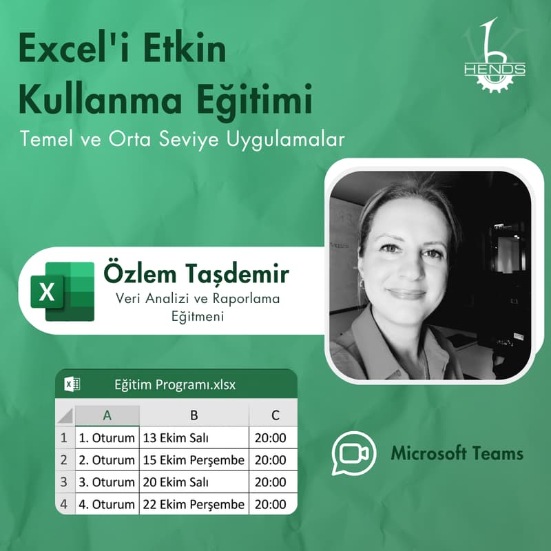 Cover Image for Excel'i Etkin Kullanma Eğitimi
