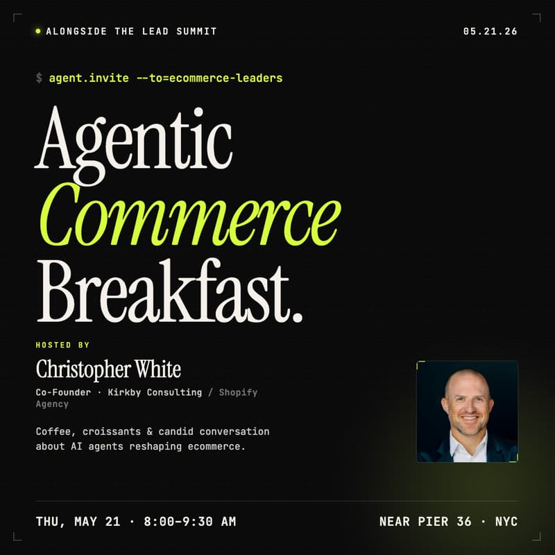 Cover Image for Agentic Commerce Breakfast