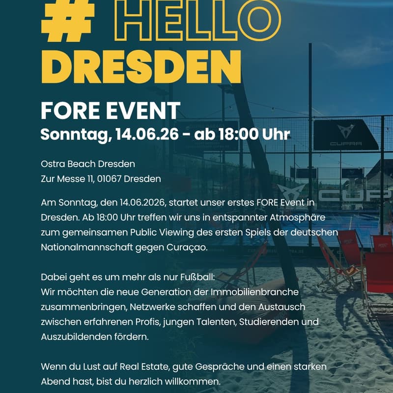 Cover Image for FORE Dresden - Public Viewing