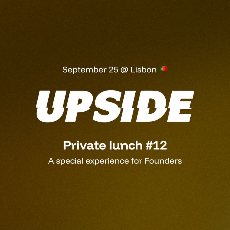Cover Image for Upside Club • Private Lunch #12