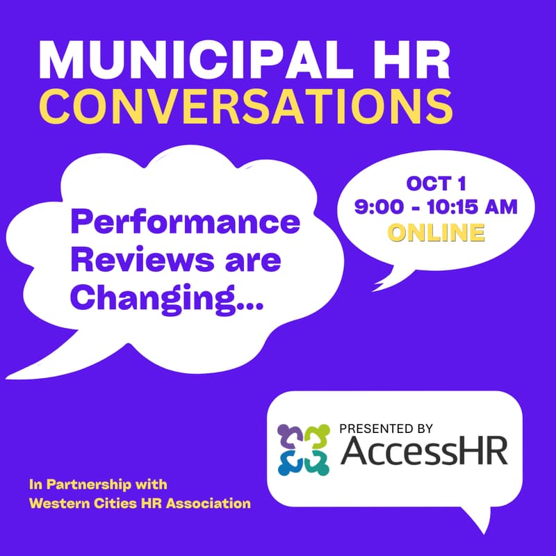 Cover Image for Municipal HR Conversations: Performance Reviews are Changing