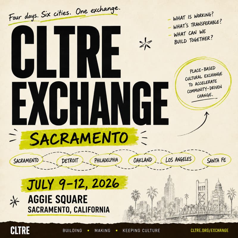 Cover Image for CLTRE Exchange (Sacramento Edition)