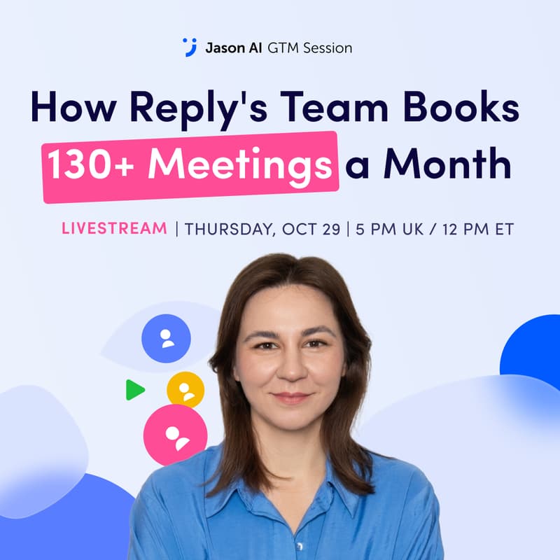 Cover Image for How Reply's Team Books 130+ Meetings a Month