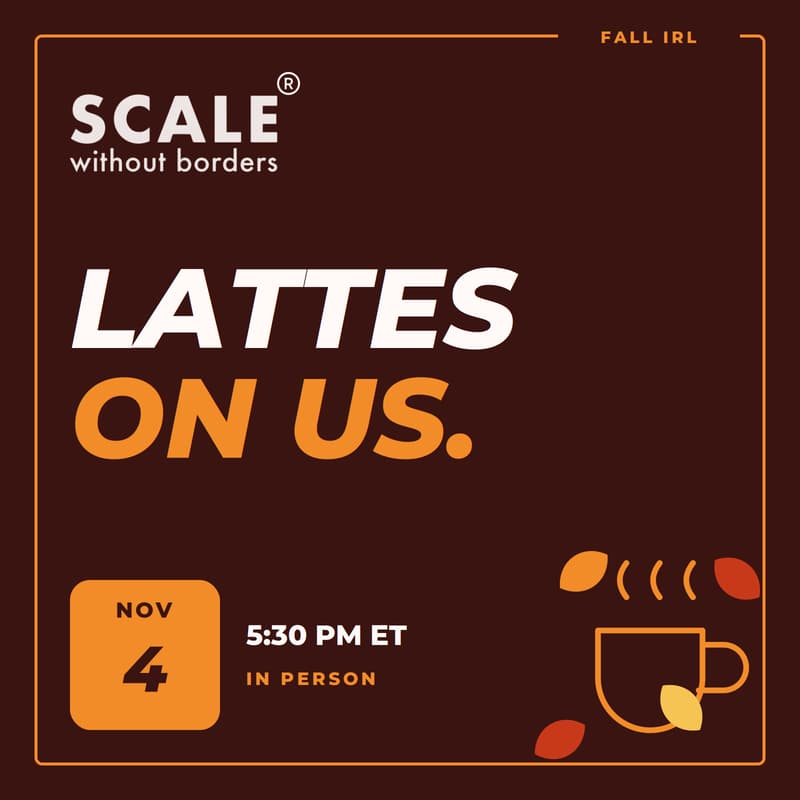 Cover Image for [Social] Scale IRL: Fall Latte Social 🍂☕