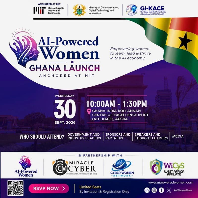 Cover Image for AI-Powered Women Ghana Launch