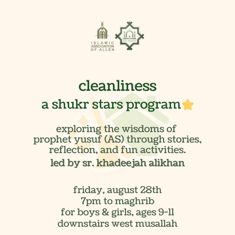 Cover Image for Shukr Stars: Cleanliness