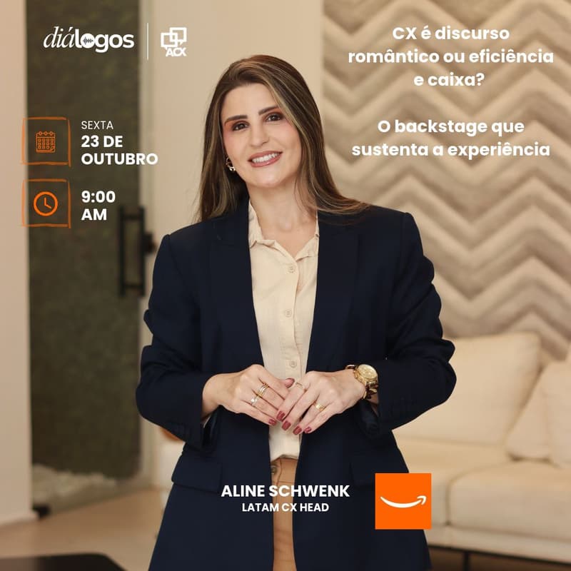 Cover Image for Diálogos | ACX - CX é discurso romântico ou eficiência e caixa? O backstage que sustenta a experiência