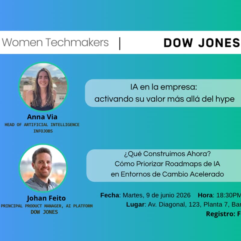 Cover Image for WomenTechmakers Barcelona & DowJones