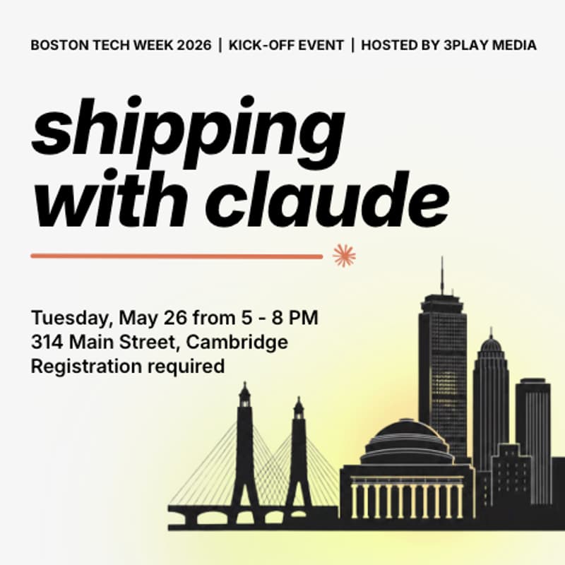 Cover Image for "Shipping with Claude" Kick-Off