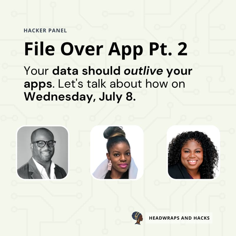Cover Image for HWAH Hacker Panel: File Over App Pt. 2