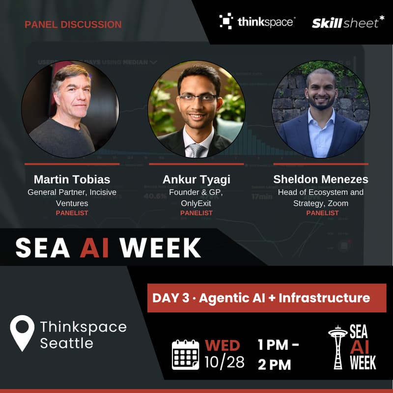 Cover Image for [SEA AI WEEK] Agentic AI + Infrastructure Day VC Panel: What's Actually Investable in Agentic AI