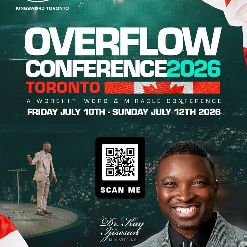 Cover Image for Overflow Conference 2026, Toronto | Worship, Word & Miracles