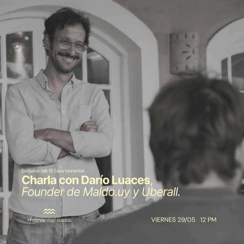Cover Image for Charla con Darío Luaces, Founder de Maldo.uy