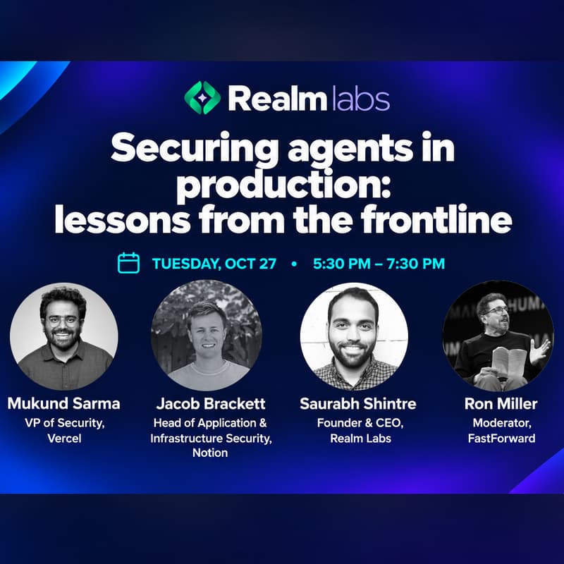 Cover Image for Securing agents in production: lessons from the frontline
