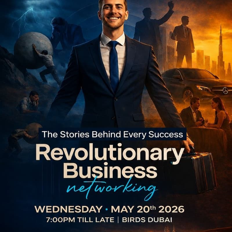 Cover Image for Grit & Growl 30th Ed. | 20 May — Mena Blockchain Week Business Networking