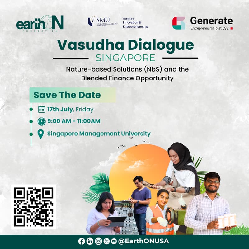 Cover Image for Vasudha Dialogue Singapore: Nature-based Solutions & the Blended Finance Opportunity