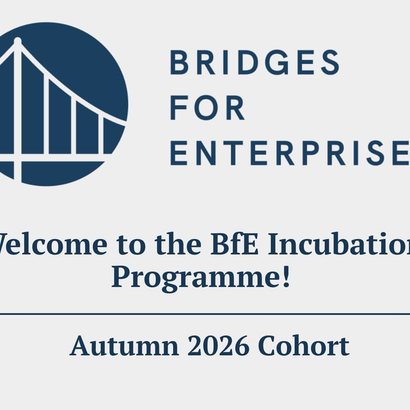 Cover Image for Bridges for Enterprise Autumn 2026 Cohort Welcome Session