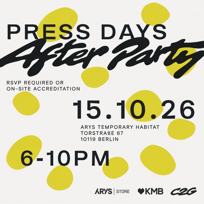 Cover Image for Press Days After Party w/ KMB Creative Network & ARYS Store