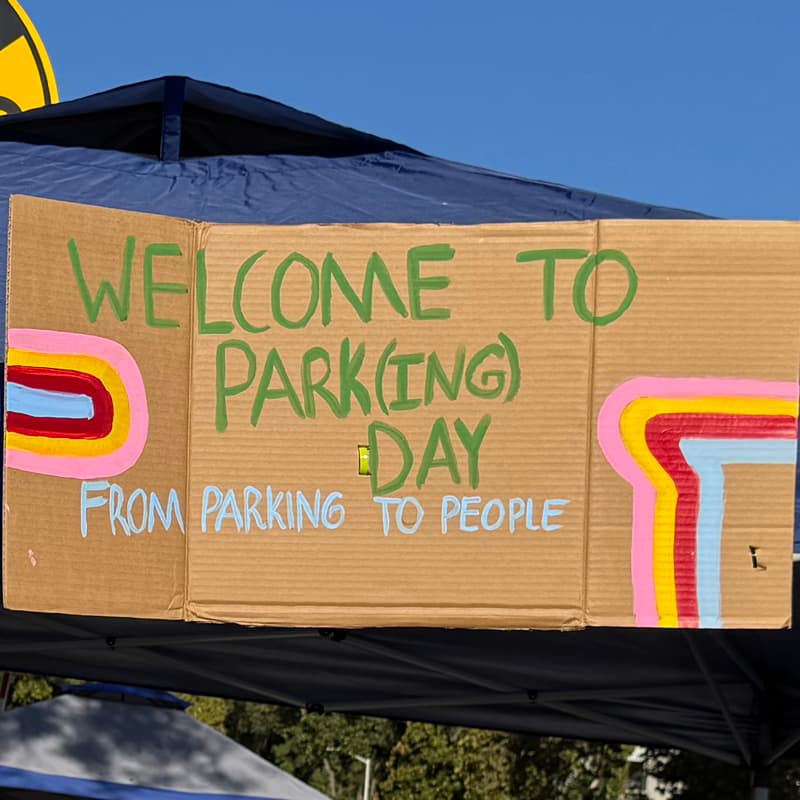 Cover Image for Parking Day Debrief