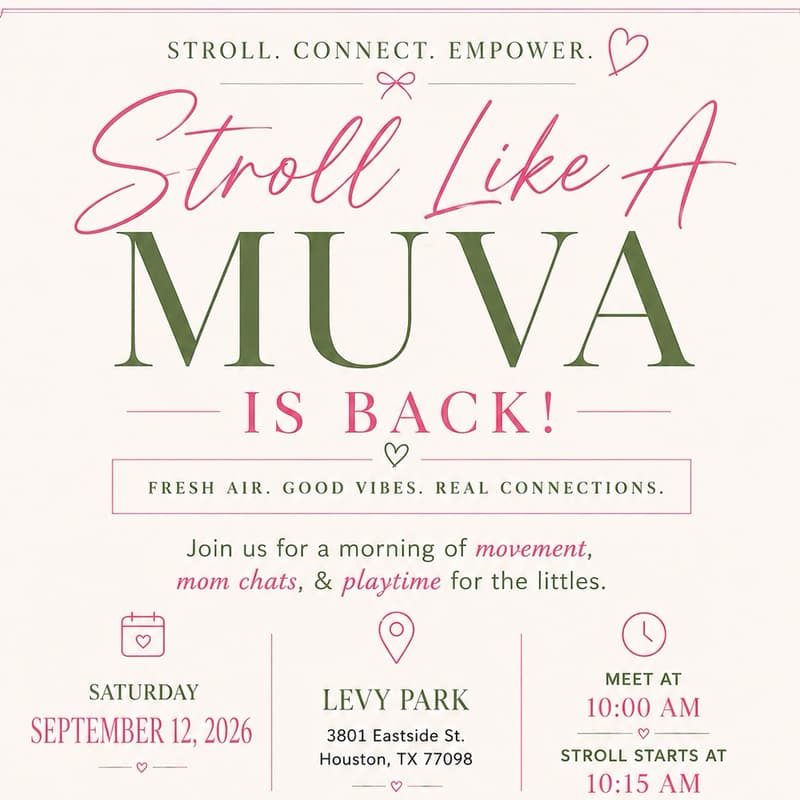 Cover Image for Stroll Like A Muva: We’re Back! 🌸