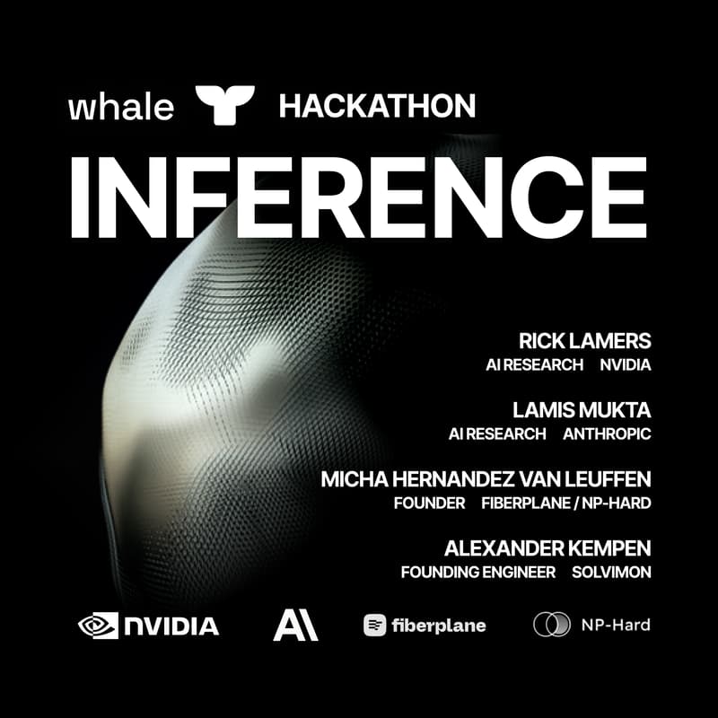 Cover Image for Whale x NVIDIA: Multi-Agent & Autonomous Coding - Hackathon